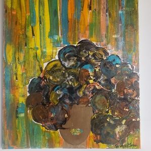 Abstract Arylic canvas